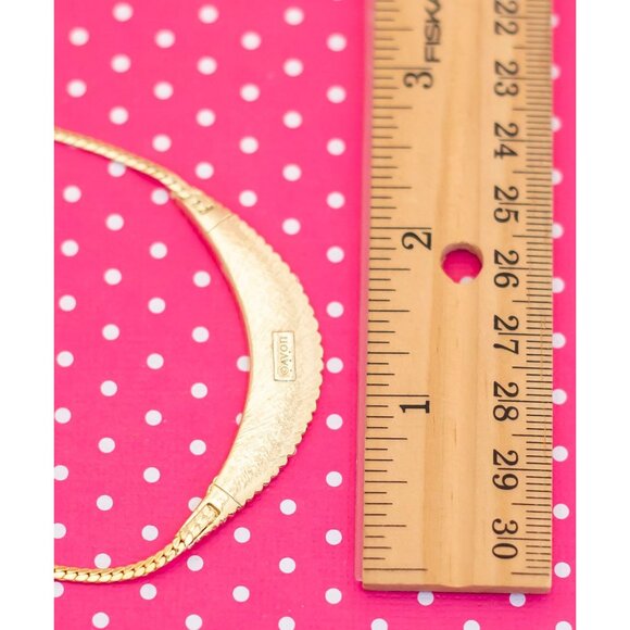 Vintage Falling Bridge Choker Necklace by Avon - P14 - Picture 3 of 3